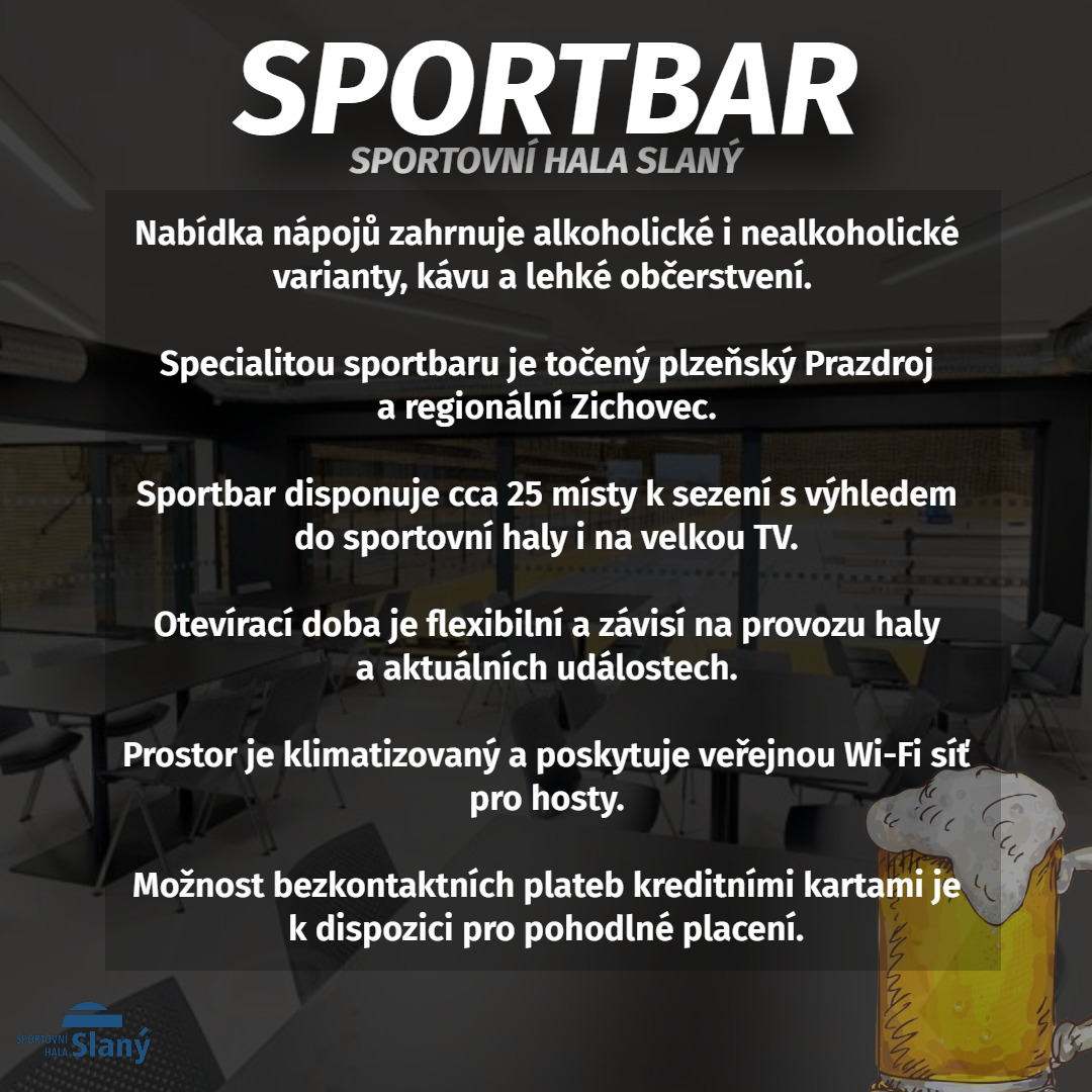 Aktuální ceník – Sportbar