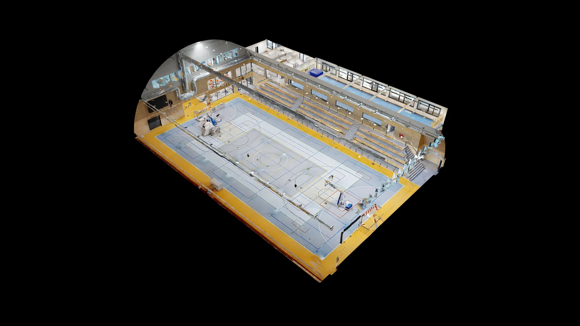 Virtuální prohlídka Sportovní haly Slaný
